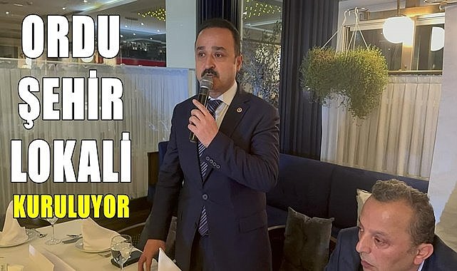 Ordu Şehir Lokali kuruluyor