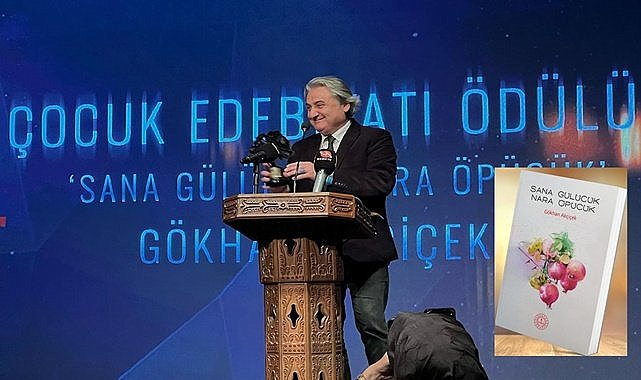 Ordu Yazar Gökhan Akçiçek&#039;e Çocuk Edebiyatı Ödülü