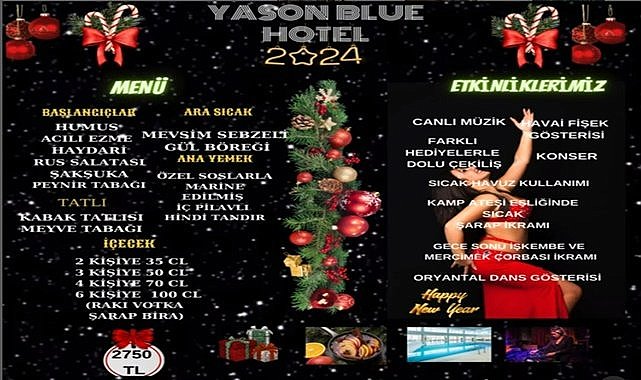 Ordulular Yeni Yıla Nerede Girecek? Eğlenceli Gecenin Bedeli 2750 TL