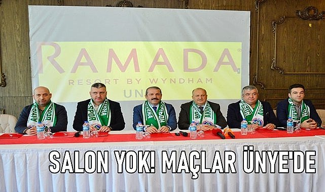 Salon yapılmadı Akkuş&#039;un  maçları Ünye&#039;de oynanacak!