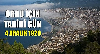 TBMM'de 103 yıl önce bugün çıkan kanunla Ordu İl oldu