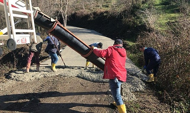Büyükşehir Ordu&#039;yu şantiyeye çevirdi
