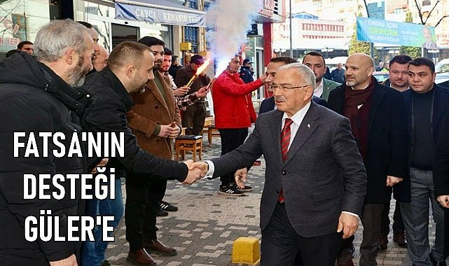 Fatsa&#039;nın desteği Güler&#039;e