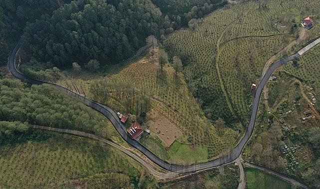 Gürgentepe Hasancık Yolu asfalt oldu