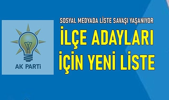 Ordu'da ilçe belediye başkan adayları için liste savaşı yaşanıyor