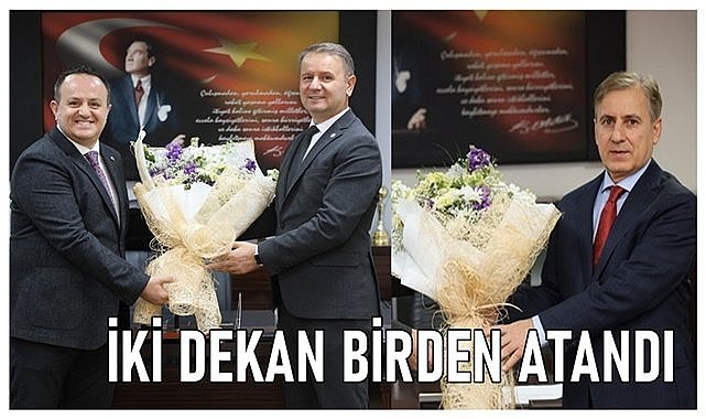 Ordu Üniversitesi&#039;nde iki dekan birden atandı
