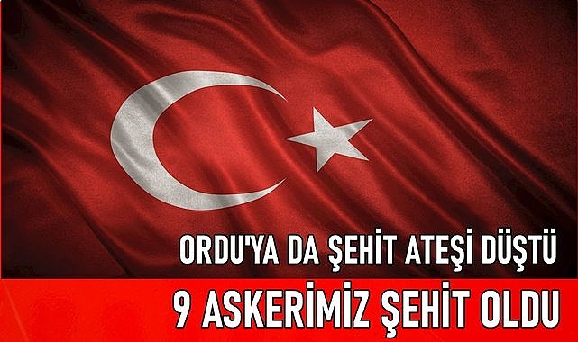 Ordulu Sözleşmeli Er Murat Atar şehit düştü