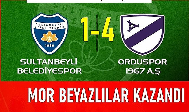 Orduspor 1967&#039;den Sultanbeyli&#039;ye farklı tarife