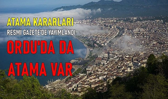 Resmi Gazete&#039;de yayımlandı Ordu&#039;ya kimler atandı