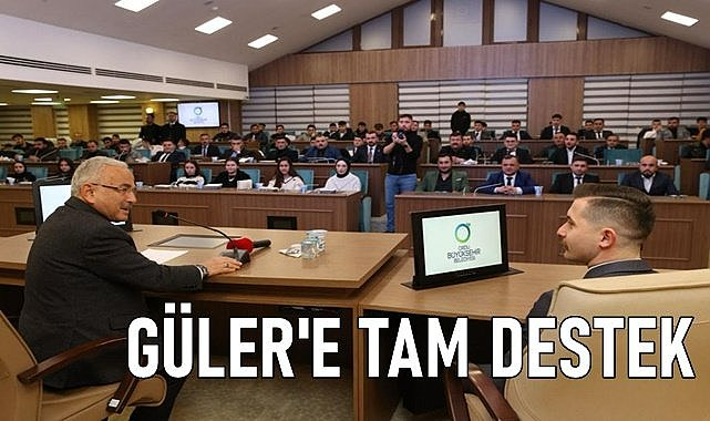 Ülkü Ocakları&#039;ndan Başkan Güler&#039;e tam destek
