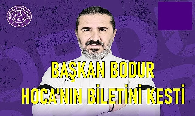 52 Orduspor&#039;da fatura Teknik Direktör Ahmet Yıldırım&#039;a kesildi