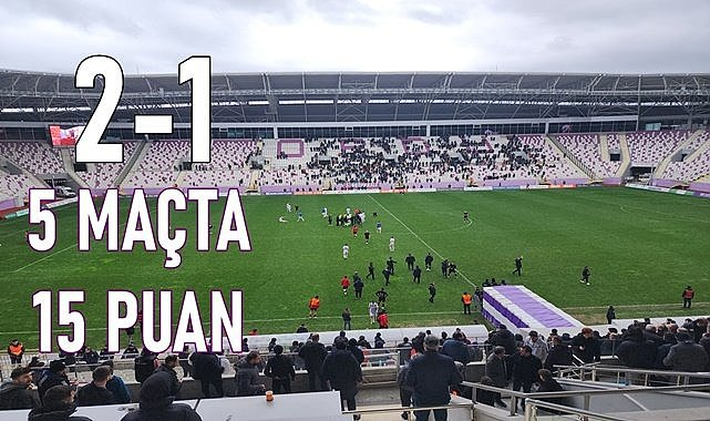 52 Orduspor-Gümüşhane maç sonucu: 2-1