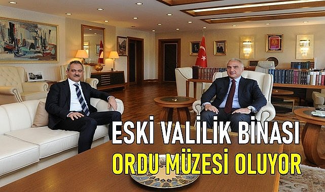 Bakan talimatı verdi; Ordu&#039;da eski valilik binası müze oluyor