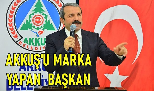 Başkan Demirci Akkuş&#039;u marka yaptı