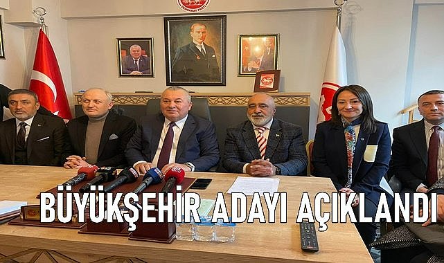 Demokrat Parti&#039;nin Büyükşehir adayı Çelebioğlu oldu