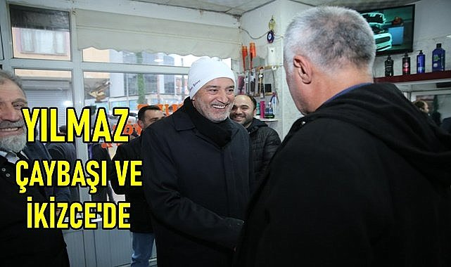 Enver Yılmaz bir günde iki ilçede