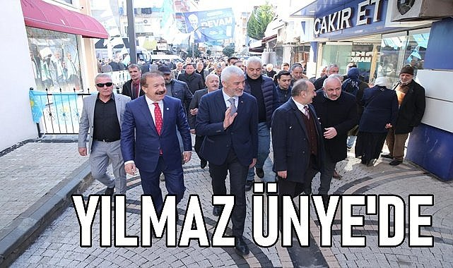 Enver Yılmaz Ünye&#039;de
