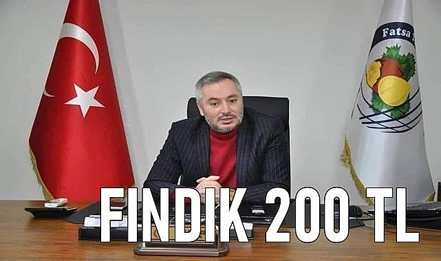 Fındık fiyatı 200 TL  borsa başkanı açıkladı