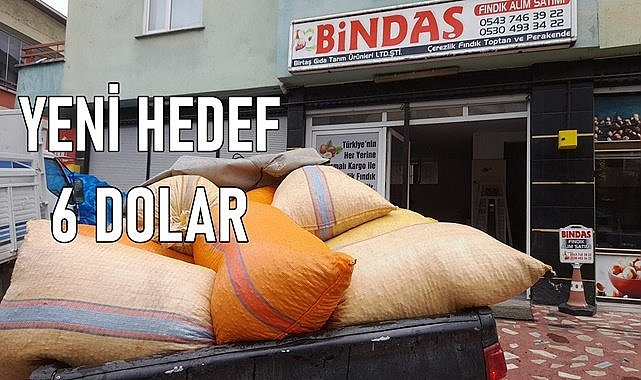 Fındık fiyatı için 6 dolar konuşuluyor