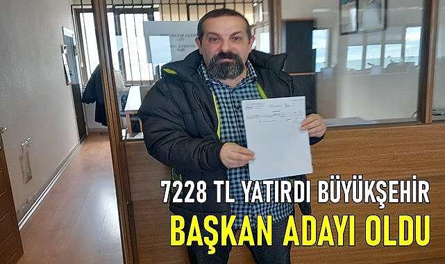 Mustafa Gündoğdu Ordu Büyükşehir Bağımsız Belediye Başkan Adayı Oldu