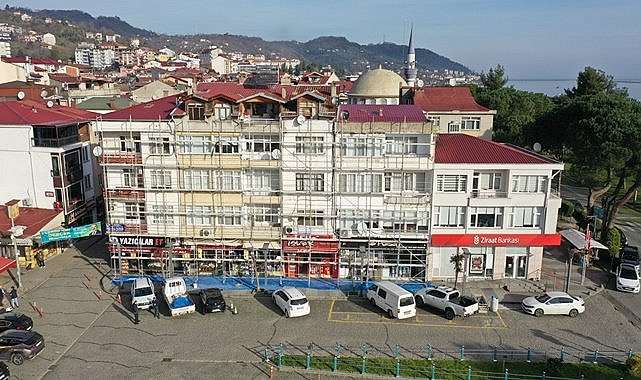 Ordu&#039;da 3 ilçesinin cephesi iyileştirilecek