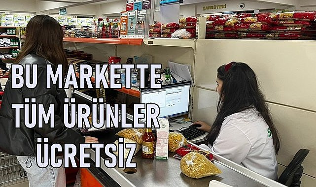 Ordu&#039;da bu market ürünleri ücretsiz veriyor