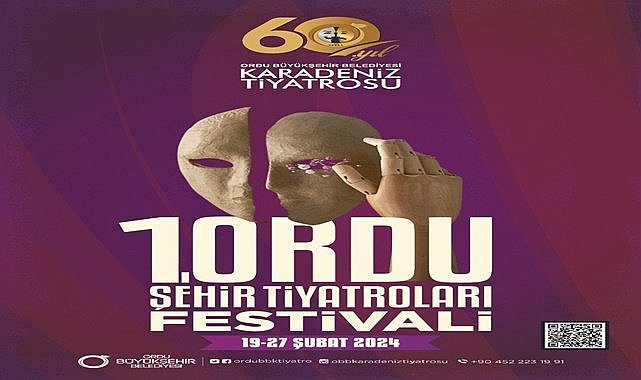 Ordu&#039;da Şehir Tiyatroları Festivali başlıyor