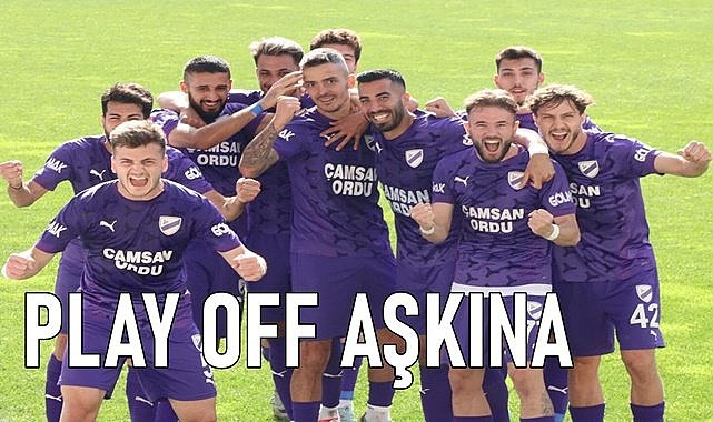 Orduspor 1967 play off aşkına: 1-0
