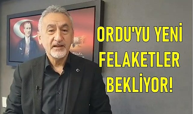 Adıgüzel soru önergesi verdi: Ordu&#039;yu yeni felaketler bekliyor