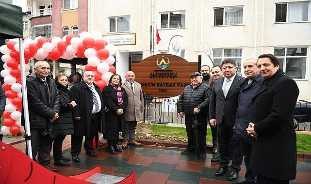 Başkan Tören&#039;den vefa; Hüseyin Bayrak&#039;ın adı parkta yaşayacak