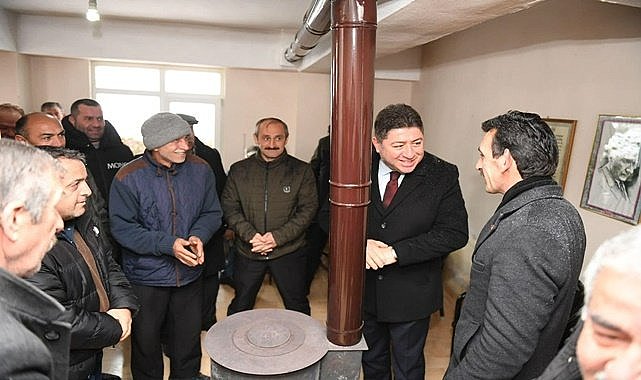 Başkan Tören kırsalda gövde gösterisi yaptı!