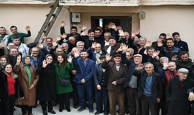 Başkan Tören Saraycık ve Gerce&#039;de