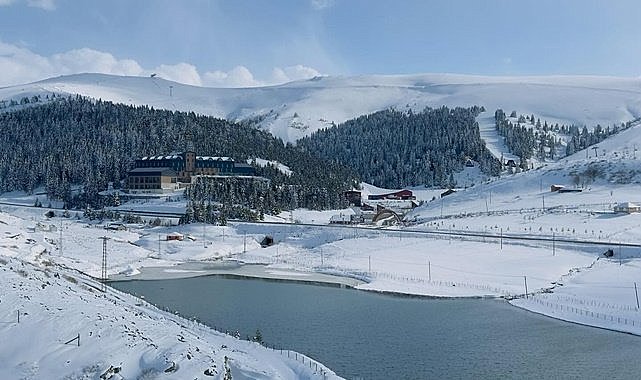 Çambaşı Yaylası&#039;ndan kartpostallık fotoğraf