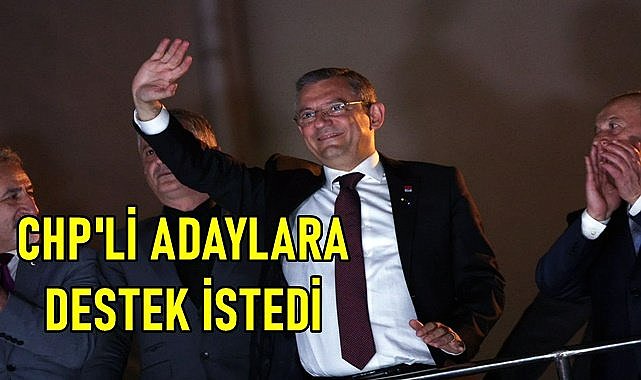 CHP Genel Başkanı özgür Özel Ordu&#039;da