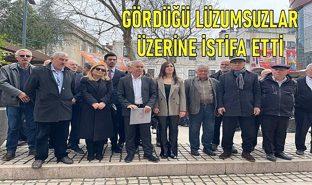 İYİ Parti Altınordu Eski İlçe Başkanı Gördüğü Lüzumsuzlar Üzerine İstifa Etti
