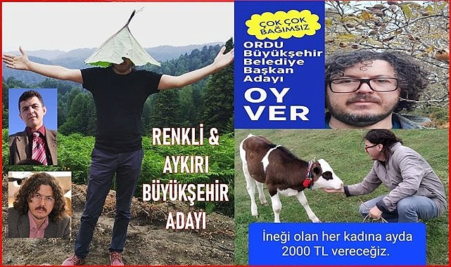 Ordu Büyükşehir&#039;e renkli ve aykırı aday Seyfi Dizek