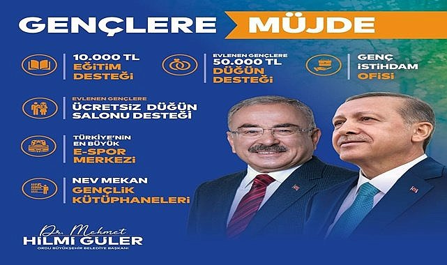 Ordu&#039;da evlenecek çiftlere 50 bin TL destek verilecek
