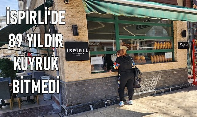 Ordu&#039;da İspirli Fırını&#039;nda 89 yıldır pide kuyruğu  yaşanıyor