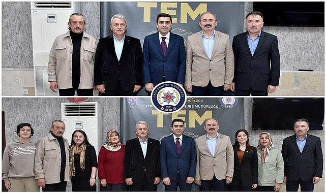 Ordu&#039;da polisler plaketle uğurlandı