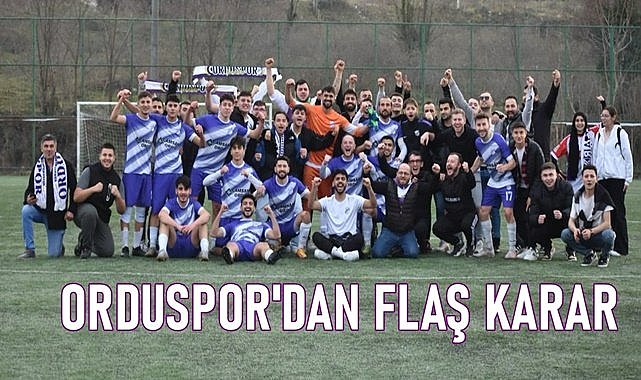 Orduspor&#039;dan flaş karar! Mor Beyazlılar maça çıkacak mı?