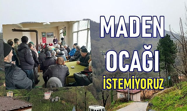 Perşembe&#039;de halk tedirgin, maden ocağı istemiyoruz tepkisi!
