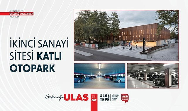 Ulaş Tepe&#039;den Altınordu için katlı otopark projesi