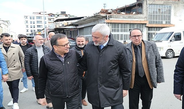 Yılmaz Sanayi Esnafını Ziyaret Etti
