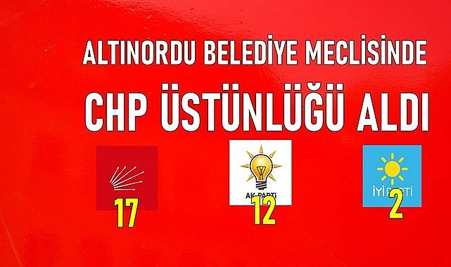 Altınordu Belediye Meclis Üyeleri Belli Oldu