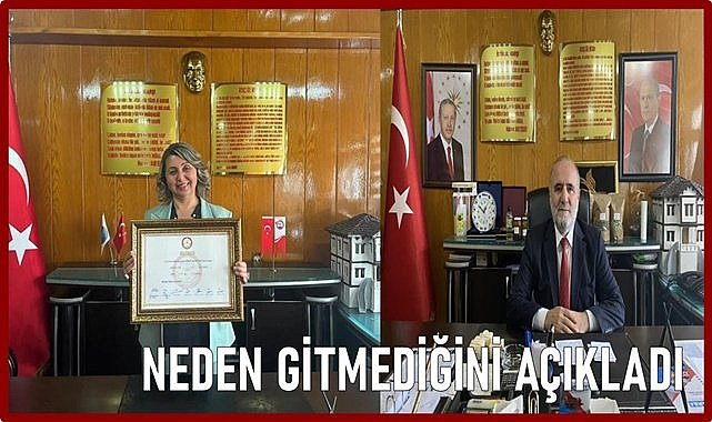 CHP&#039;li Başkan&#039;a görevi devretmeye gelmeyen MHP&#039;li Başkan açıklama yaptı;