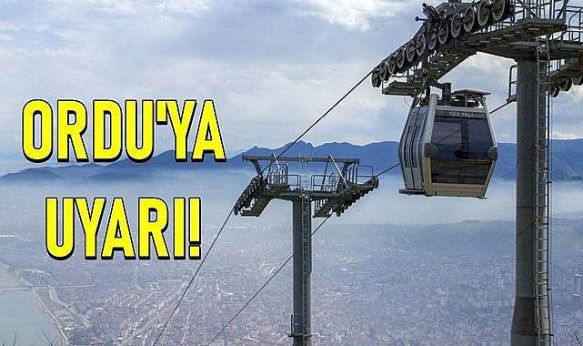 Meteoroloji saat verdi; Ordu için kuvvetli yağış bekleniyor