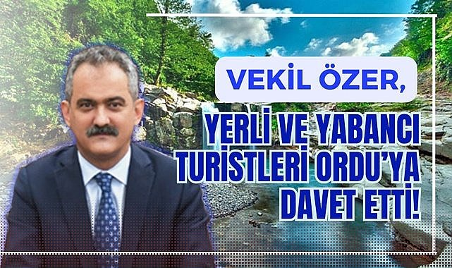 Milletvekili Özer, Ordu&#039;nun doğal güzelliklerini paylaştı, sosyal medyada hit oldu