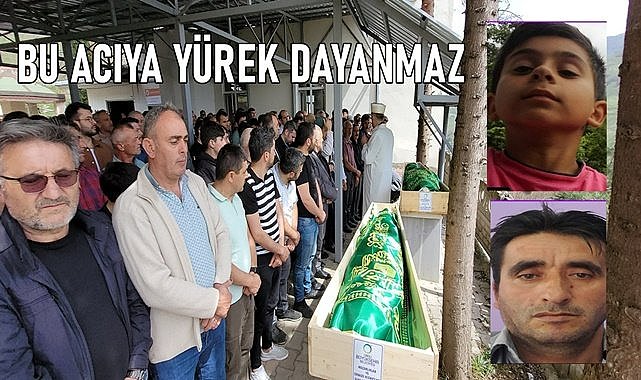 Ordu baba ve oğlu için ağladı