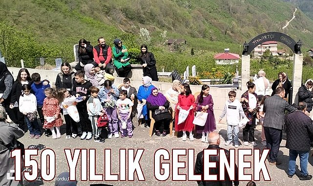 Ordu&#039;da 150 yıllık gelenek; Arife Günü çocuklara şeker dağıtılıyor