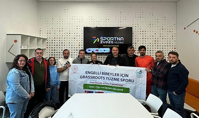 Ordu ile Slovenya arasında yüzücüler köprü kurdu